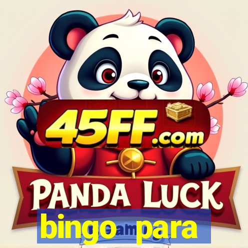 bingo para despedida de solteira para imprimir